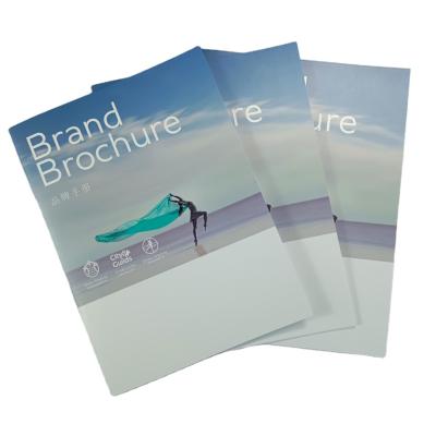 China paper & Urgent Cardboard Production 20 Pages A4 Full Color Printing Brand Brochure for sale