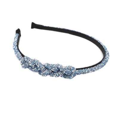 China 2020 Korean Style New Design Women Fashion Hairbands Bling Shiny Headbands Crystal Handmade Hairband Hair Accessories for sale