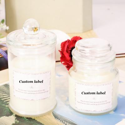 China Home Decoration Luxury Universal Empty Glass Candle Jar In Different Shapes for sale