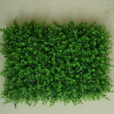 China Home Decorative Artificial Grass Wall Using Hand Make Green Garden Fencing Artificial Vertical Garden for sale