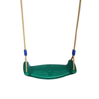 China HOT SALES Outdoor Furniture Hollow Body Blowing Garden Swing Seat Plastic HDPE Plate Curved Board For Kids for sale