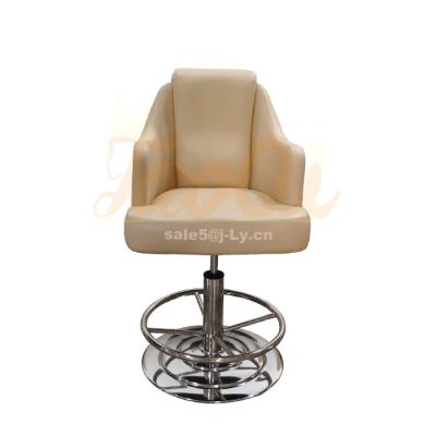 China Hot Selling 360 Degree Casino Chair Metal Bar Chair OEM Metal Chair Slot Game Slot Furniture High Quality Stools Material Rotating Bar Chair K1006-3 for sale