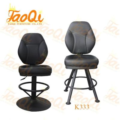 China 360 degree rotating or auto-return& Auto-rise Gaslift K333 Las Vegas casino chair slot gaming chair bar stool swivel casino seating bar chair for sale