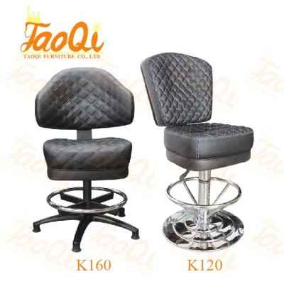 China NEW Swivel Swivel Casino Bar Stool Slot Gaming/Auto-Return Chair K160+K120 for sale