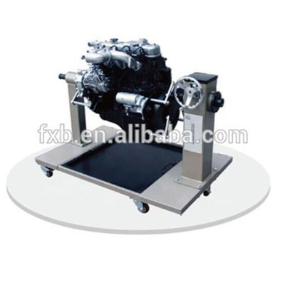 China Common Training Equipment Diesel Engine Disassembly And Assembly Swivel Rack Rail Diesel Engine Training for sale