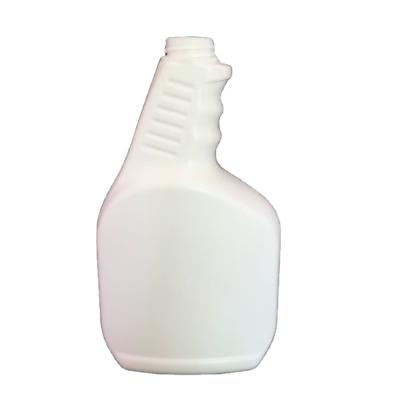 China Liquid Packaging 750ml 24oz HDPE Plastic Household Cleaning Chemical Liquid Packing Bottle for sale