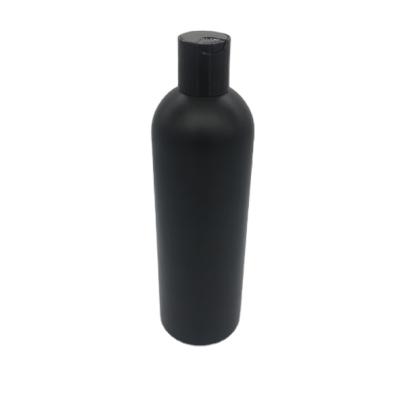 China HDPE 500ML Black Matte Cosmetic Acid And Alkali Resistant Chemical Bottle for sale