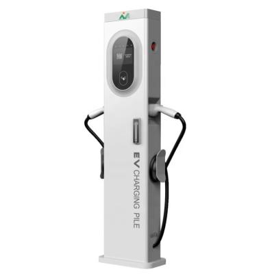 China Surge AC-22/44KW Dual EV Charging Station Electric Vehicle AC Charging Built-in Battery for sale