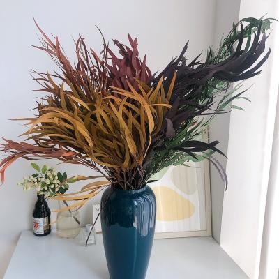 China Plants New Product Natural Flower Arrangement Preserved Flower For Home Decor Colorful Dried Millet Fruit Leaves for sale