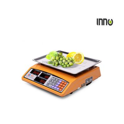 China New ABS Digital Product Price Scale Food Market Weight Calculating Scale for sale