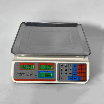 China Portable Electronic Digital Scale Price Steel Button Digital Kg Weighing Price Computing Scale for sale