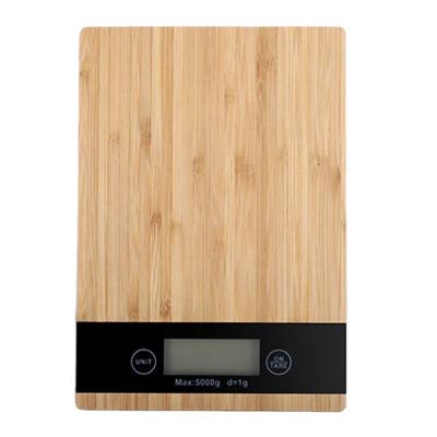 China WITH LID Outdoor Wooden Kitchen Scale Electronic Food Scales for sale