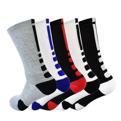 China New Design World Cup Style Soccer Socks Breathable Cheap Price Free Sample Long Sports Socks for sale