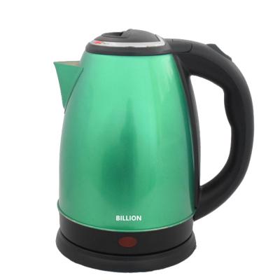 China 360 Green Color 1.8L 2.0L Degree Low Price Stainless Steel Electric Kettle Good Price Water Kettle for sale