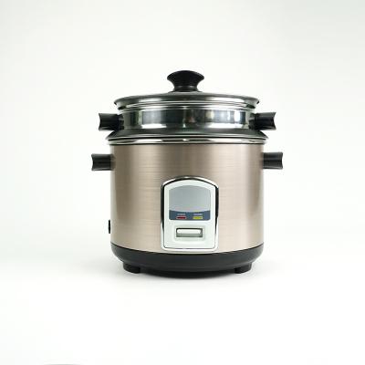 China Color Outer Body Gold Lid Glass Rice Cooker Can Color Customized Gouache Box And Logo for sale