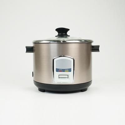 China Good Price Outdoor OEM Rice Cooker With Lid Two Glass Pot (Alu And SS) 700W 1000W for sale