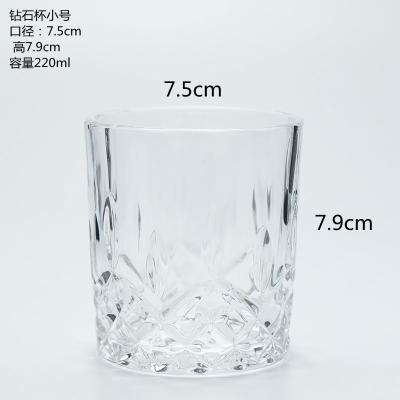 China Eco-friendly Recyclable Customized Luxury Home Decor Glass Candle Jar Crystal Cylinder Shape Candle Holders Decorative Glass for sale