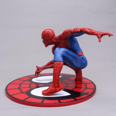 China Eco-friendly Wholesale Cartoon Doll Spiderman Action Number Collectible Toys for sale