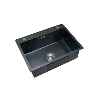 China Without Sink Neat And Tidy Modern Portable Black Car RV Bar Sink Stainless Steel Double Hand Kitchen Sink Kitchen Sink for sale