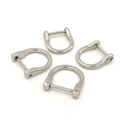 China Metal Screw Nickel Free D Ring D Ring Top Quality Bag Decorative From China Factory Wholesale for sale