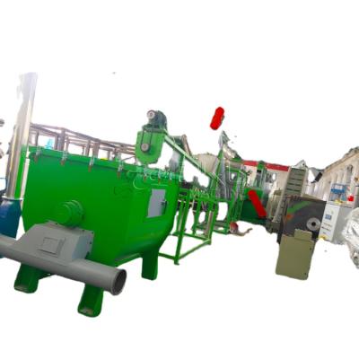 China Large Flakes Capacity 2000kg/hr PET Bottle Recycling Washing Line for sale