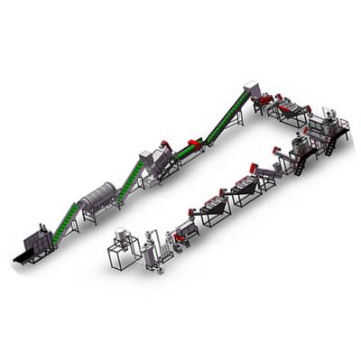 China Plastic Flakes Pet Flake Machine Factory Washing Recycling Production Line for sale