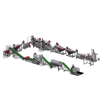 China Plastic Recycling PET Bottle Industry Cost Crushing Washing Drying Recycling Line for sale