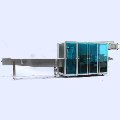 China Face Mask Packing AUTOMATIC ALUMINUM PACKING MACHINE FOUR EDGE SHEET KF94 SEALING PLASTIC HALF for sale