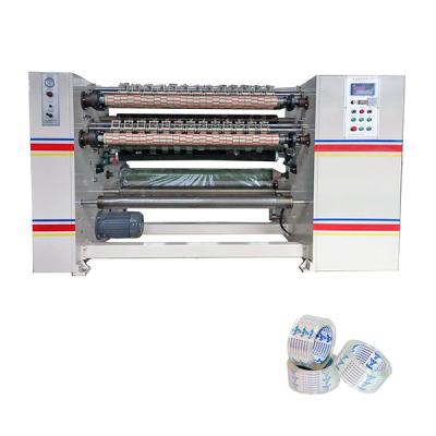 China CS212 OPP Packaging Crystal Clear Adhesive Tape Slitting Machine for sale