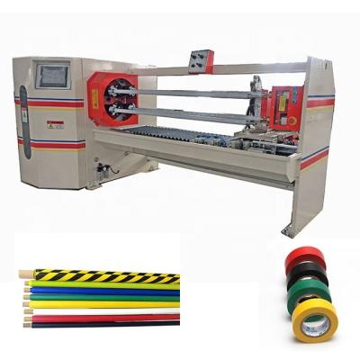 China PVC/bopp/masking/double side/automatic 4 axis high quality foam tape cutting machine for BOPP PVC PE double side tape foam adhesive tape for sale