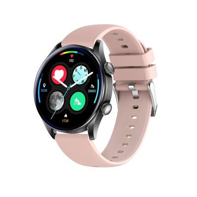 China BLE Touch Screen Phone Call Temperature Smart Watch Music Blood Oxygen Health Monitor Watch for sale