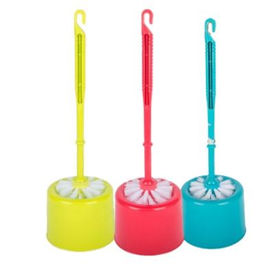 China Sustainable Household Plastic Hanging Urinal Decontamination And Toilet Cleaning Brush for sale