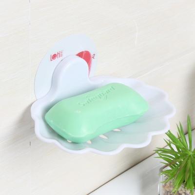 China Sustainable Bathroom Accessories Plastic Shell Sea Soap Holder Products for sale