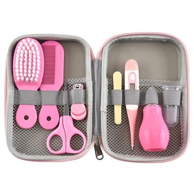 China CEO-Friendly Blue Pink Baby Care Grooming Kit Portable Color Baby Supplies Products for sale