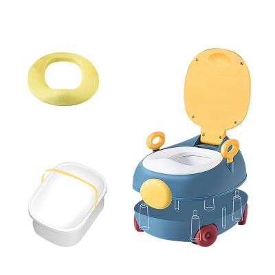 China Eco-Friendly Other Home Portable Baby Supplies Products Bpa Plastic Soft Free Pu Kids Toilet Seat Baby Training Potty Chair for sale