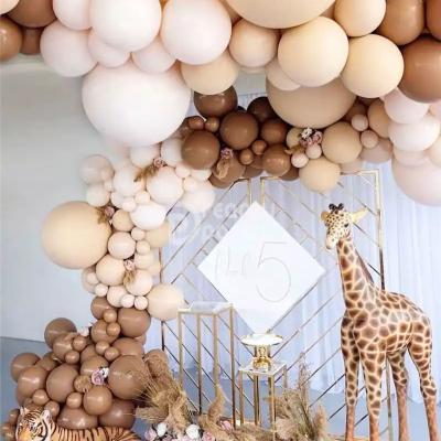 China Advertising Balloon Garland Set Retro Pink Toy Balloons Wedding Decoration Birthday Bride Party Balloon Arch Kit Customize for sale