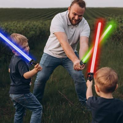 China Children's Toy Swords New Lightsaber Children's Lightsaber Flash Stick Lightsaber Props Colorful Space Sword Sword Boy Toy for sale