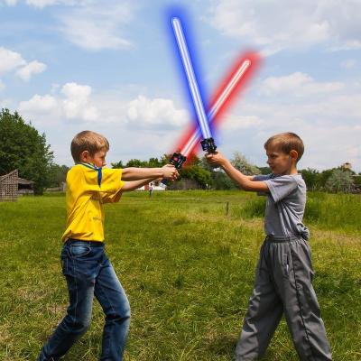 China Kids Toy Swords Led Light Up Toys Extendable Space Sword with Sound Light Saber Toy for Kids Boys Lightsaber Flashing Toys for sale