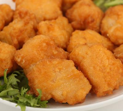 China Cooked frozen chicken nuggets for sale