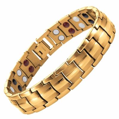 China China Supplier Tourmaline Ion Balance Functional Energy Magnetic Bracelet for sale