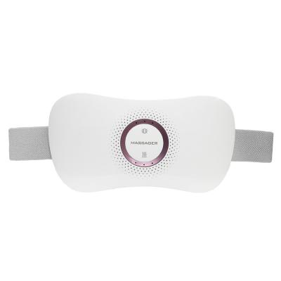 China Usmiley Waist Uterus Womb Waist Abdomen Massager Vibrating Uterus Relieve Heat Menstrual Belt Stomach Heating Electric Lumbar Massager for sale