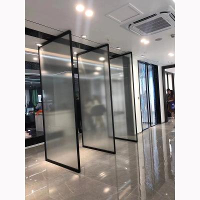 China Decoration Office Hotel Easier Installation Interior Glass Revolving Doors Tempering Automatic Pivot Door Glass Aluminum Revolving Door for sale