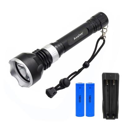 China Waterproof Dive LED Flashlight Torch Flashlight Diving Diver Lantern For Dive for sale