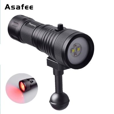 China Professional Scuba Diving Equipment Emergency Scuba Diving Visual Light for 150m Underwater Photography for sale