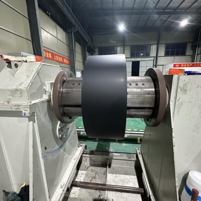 Cina Legatura 3105 Ral 7035 Grigio Colore 26 Gauge 0,50 mm Spessore 350 mm Larghezza PE bobina di alluminio pre-dipinta per la produzione di grondaie di alluminio in vendita