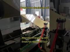 Nice color coated aluminum coil from Canada customer