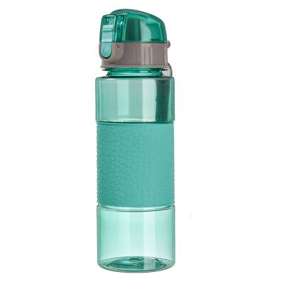 China 2020 New Product 750ml Sport Drinking Water Bottle With Handle School Portable Plain Water Bottles Plastic Water Bottle for sale