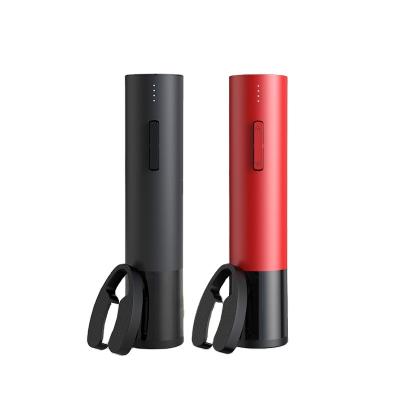 China New Arrival 500mAh Viable High Quality Metal Lithium Battery Electric Wine Screw Opener for sale