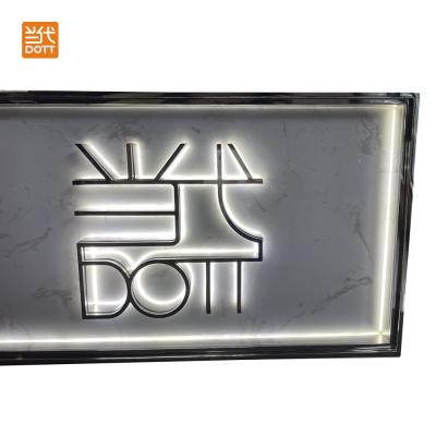 China Companies design shop 3d store signs outdoor building wall signage business signs indoor custom illuminated OEM&ODM LED letters logo sign for sale