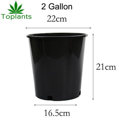 China 1 2 3 4 5 7 10 Cost Effective 15 Gallon Plastic Flower Pots for sale